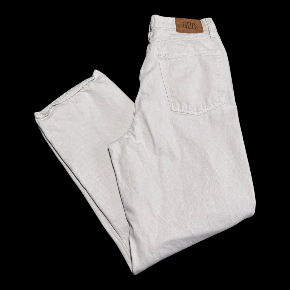 BDG High Rise Baggy Straight Leg 100% Cotton Pants Women's 31x31
